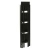 Black 4-Tier Shelf Folding Shelving Unit Bookcase Storage Shelves Tower