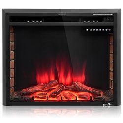 30" 750W-1500W Fireplace Electric Embedded