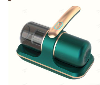 Portable Vacuum Powerful Bed Vacuum Cleaner Rechargeable Portable Vacuum For Pet Hair Carpets Floors Blue Household Cleaning Supplies (Color: Green)