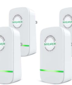 Power Saver Smart Home Portable Electricity Saving Box Digital Powerful Electricity Saving Device (Option: 4PCS US A)