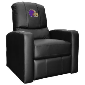 Stealth Recliner with Football Helmet Gaming Logo (Helmet Color: Purple and Yellow)